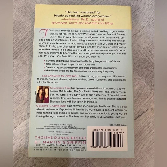 Last One Down the Aisle Wins Book by Shannon Fox Celeste  Liversidge 368p 2010 - Picture 2 of 10